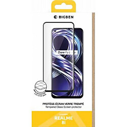 BigBen Connected Protège-écran pour RealMe 8i en Verre Trempé 2.5D Transparent