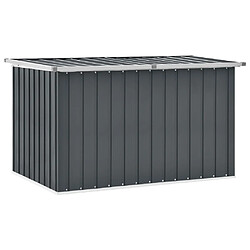 vidaXL Boîte de rangement de jardin Gris 149x99x93 cm