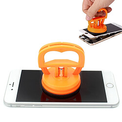 Wewoo Ventouse Orange pour Écran de Téléphone / Couverture Arrière en Verre P8822 Super Suction Réparation Outil de Sillage