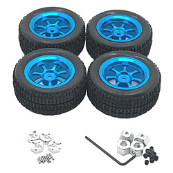 roues et pneus rc 12mm hex offroad 1/16 1/18 4 pièces/ensemble caoutchouc 76mm RC voiture de course Buggy pneus et jantes 12mm pneu hexagonal pour WPL pour WLtoys 144001 124018 A949 A959 pièces - Couleur