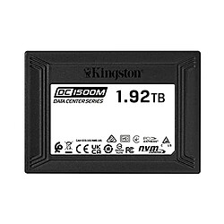 Kingston SSD 1920Go DC1500M U.2 NVMe SSD 1920Go DC1500M U.2 NVMe