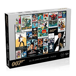 Winning Moves JAMES BOND Puzzle Affiches de Film 1000 pieces 