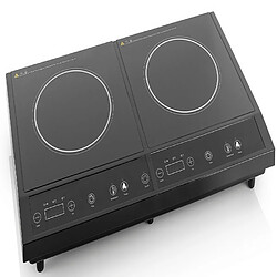 Table de cuisson à induction posable 2 feux 3400w - ik6179 - TRISTAR