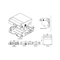 Coffret de communication Digitus