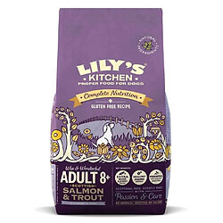 Avis Croquettes Sans Gluten au Saumon et à la Truite d'Écosse pour Chiens Senior - Lily's Kitchen - 7Kg