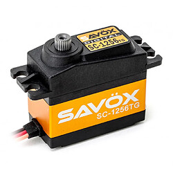 Servo numérique standard - Savox SC-1256TG titane (52g, 20kg.cm, 0.15s/60°)