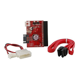 CABLING Adaptateur Convertisseur IDE vers SATA 2.5 ou 3.5 1x IDE Mâle 1x SATA Data & Power Combo Receptacle 1x SP4 Mâle