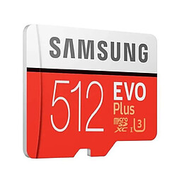 Samsung EVO Plus 512GB microSD microSDXC + SD Adapter Class 10 MB-MC512HA/APC