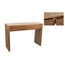 Console Romimex Marron Bouleau Bois MDF 117 x 80 x 39 cm