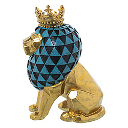 Acheter Figurine Décorative Alexandra House Living Doré Acrylique Plastique Mélamine Lion