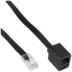 Rallonge ISDN, InLine®, RJ45 (8P8C) mâle/fem., 3m 