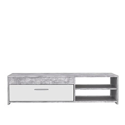 BigBuy Home Meubles de télévision Gris clair (120 x 42,1 x 31,8 cm)