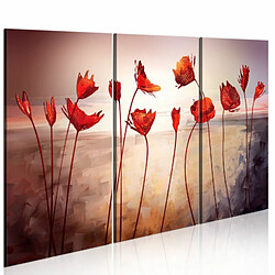 Paris Prix Tableau Imprimé Bright Red Poppies 40 x 60 cm 