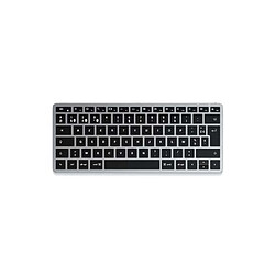 Satechi Clavier SLIM X1 Bluetooth USB-C QWERTY Rétroéclairé et Compact Gris