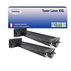 T3Azur 2 Toners compatibles avec HP CF256A (56A) 2 Toners compatibles avec HP CF256A (56A) Noir - 7 400p