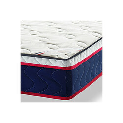 Acheter Incroyable Literie HANAE | Effet surmatelas supérieur intégré | Mousse HR 35 kg | Fabrication France 140x190