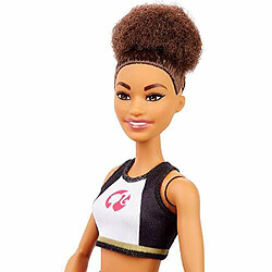 Avis Mattel Barbie Série You Can Be Anything Poupée Brunette Boxeuse avec des Gants Multicolore