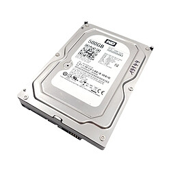 Disque Dur 500Go SATA 3.5 Western Digital WD5000AAKX-00U6AA0 7200rpm 16Mo · Reconditionné 