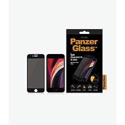 PANZERGLASS - PanzerGlass Apple iPhone 6/6s/7/8/SE (2020) Compatible avec les coques, Noir