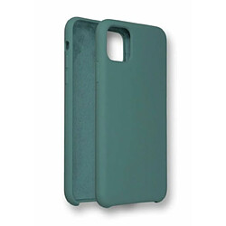 Riffi Coque arrière souple en silicone Riff Slim & Soft pour Apple iPhone 11 (6,1") Vert foncé 