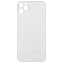 Wewoo Coque arrière en verre dépoli transparent pour iPhone 11 Pro