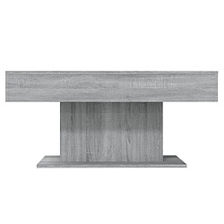 Acheter vidaXL Table basse Sonoma gris 96x50x45 cm Bois d'ingénierie