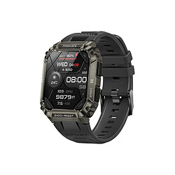 Promate Xwatch-S19 Smartwatch gestion santé ActivLife, écran TFT 5cm, résistance IP67, 100 modes sportifs santé/fitness, noir