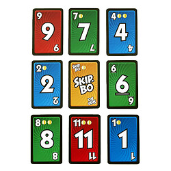 Skip-Bo- Jeux, HJR21, Multicolore pas cher