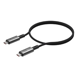 LinQ Câble USB4 USB-C vers USB-C PRO - 1m Noir