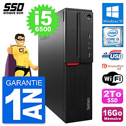 PC Lenovo ThinkCentre M800 SFF Intel i5-6500 RAM 16Go SSD 2To Windows 10 Wifi · Occasion 