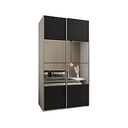 Abiks Meble Armoire à portes battantes Lux 4 245,5/130/64 2 portes