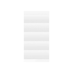 herlitz Etiquettes unies, (L)60 x (H)21 mm, blanc () 