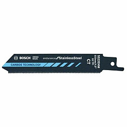 Bosch S 522 EHM Lame de scie sabre Endurance for Stainless Steel, 115x19x1mm (2608653096)