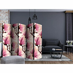 Paris Prix Paravent 5 Volets Blooming Magnolias 172x225cm