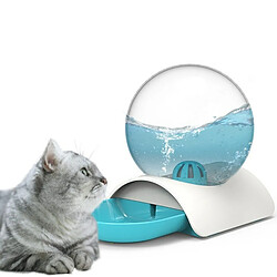 Acheter Universal Bubbles bol de boisson automatique pour chat distributeur d'eau pour animal de compagnie sans électricité fontaine d'élevage pour chien et chat n'est pas une bouche humide fourniture pour animal de compagnie & 124 ; fourniture d'eau pour chat (bleu)