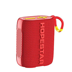 Yonis Enceinte Bluetooth Étanche IPX7 Son Haute-Fidélité Autonomie 5h Enceinte Bluetooth Étanche IPX7 Son Haute-Fidélité Lecture TF AUX Mp3 Wav Rouge YONIS