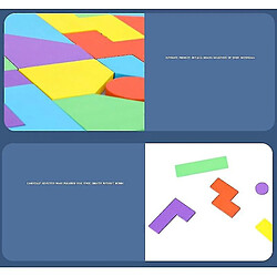 Universal 1 cerveau teaser puzzle cube espace imagination exercices manuels développement du cerveau tangram