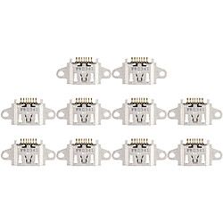 Wewoo Pièce détachée Connecteur de port chargement 10 PCS pour OPPO R7 / R7 Plus / A83 / A73 / A79 / A78