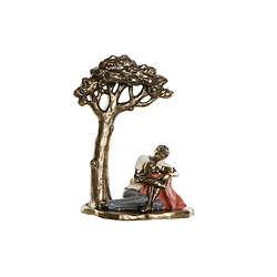 Figurine Décorative DKD Home Decor Arbre Doré Résine Moderne Couple (25,5 x 14 x 33 cm)