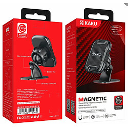 Avis iKAKU KSC-426B Rubans adhésifs pour voiture Support universel magnétique avec rotation à 360 degrés Noir