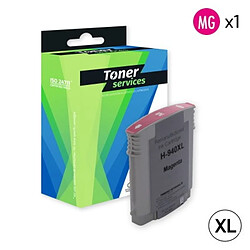 TONER SERVICES Compatible HP 940XL Cartouche Magenta C4908AE (H940XLM) 