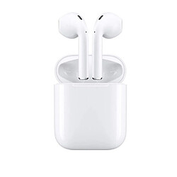 Universal I12 Bluetooth 5.0 Casque sans fil sportif avec cartouche de recharge, amplificateur IOS/paire automatique ; contrôle tactile 