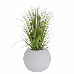 Paris Prix Lampe d'Extérieure & Pot de Fleurs Outdoor 56cm Blanc