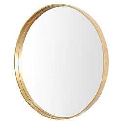 Universal Vintage simple métal rond salle de bains miroir installation murale maison chambre miroir pansement table décoration miroir de maquillage | 