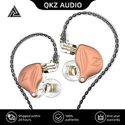 GUPBOO Nouveau QKZ ZAX2 casque dynamique HIFI DJ moniteur écouteurs intra-auriculaires sport antibruit casque en métal ZEX ZSN EDX PRO