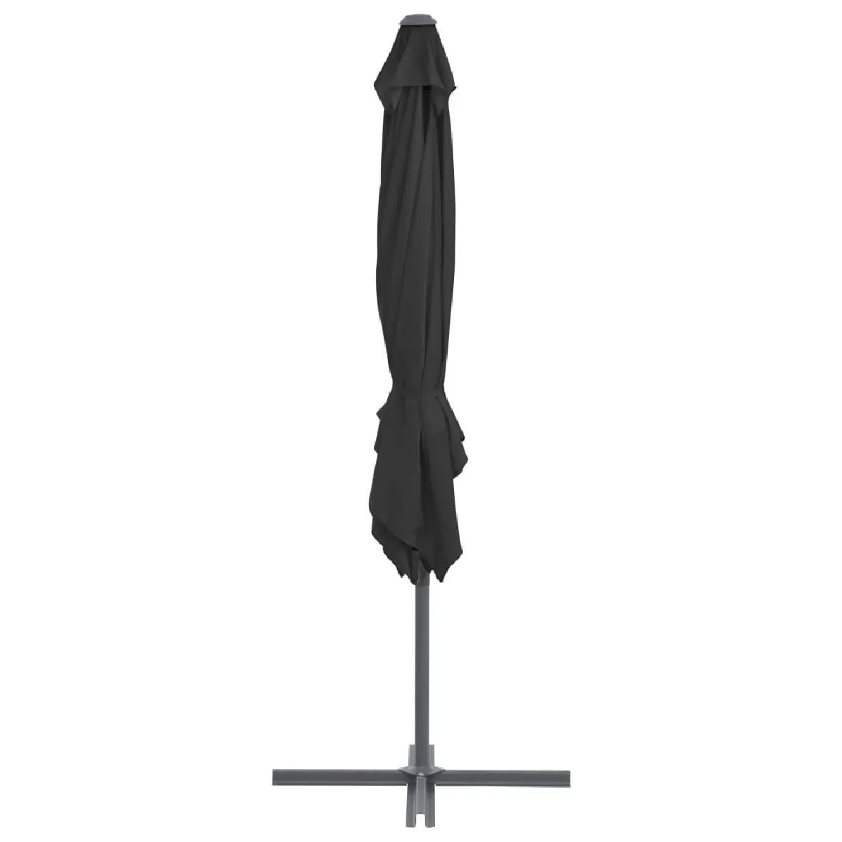 Acheter Maison Chic Parasol Jardin | Parasol en porte-à-faux avec mat en Acier 250x250 cm Anthracite - GKD24512