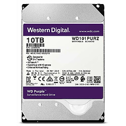 Avis Western Digital WD PURPLE 10 To - 3.5'' SATA III 6 Go/s - Cache 256 Mo - Violet