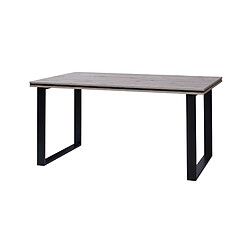 Avis Bestmobilier Otis - table à manger - bois gris - 180 cm - style contemporain