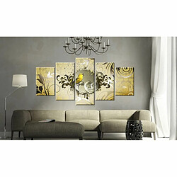 Paris Prix Tableau Imprimé Yellow Bird Singing 100 x 200 cm