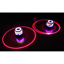 Acheter 2pcs Nouveauté Lumineuse Spinning Top Toy Avec LED Et Musique Coloré Top Rapidity Bataille Jeu Pour Enfants Cadeau